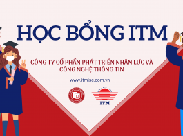 Học bổng ITM năm 2021